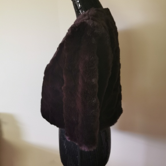 Robert Rodriguez Faux Fur Shrug Size 6 - Picture 2 of 11